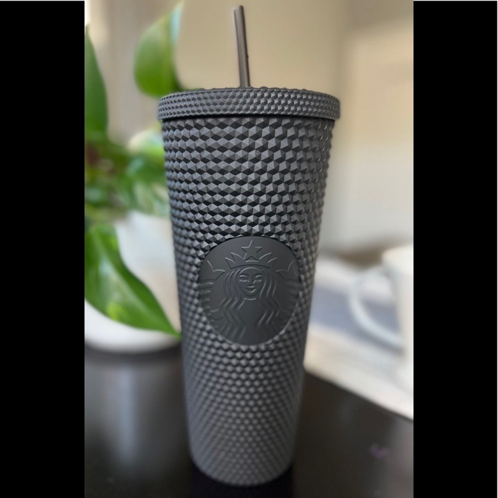 Starbucks 2021 black matte studded 24oz tumbler